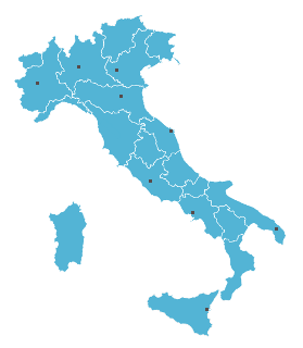 Mappa sedi pcsnet